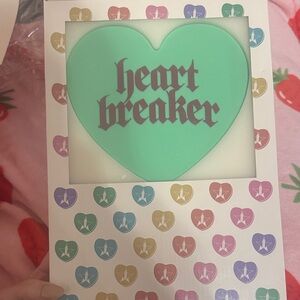 Jeffree Star Heartbreaker Green Heart-Shaped mirror